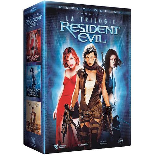 Resident Evil : La Trilogie : Resident Evil + Resident Evil : Apocalypse + Resident Evil : Extinction - Pack