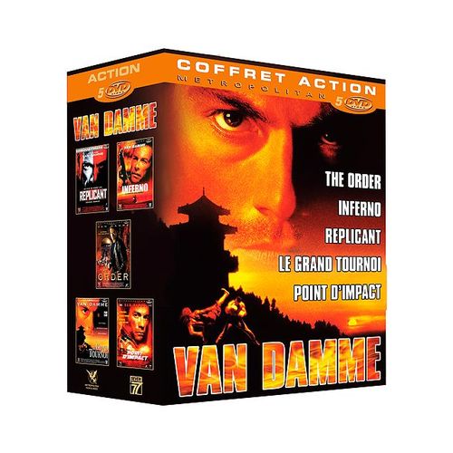 Van Damme - Coffret 5 Dvd - Pack