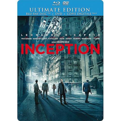 Inception - Ultimate Edition Boîtier Steelbook - Combo Blu-Ray + Dvd