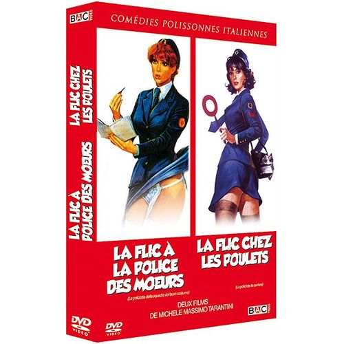 La Flic À La Police Des Moeurs + La Flic Chez Les Poulets - Pack