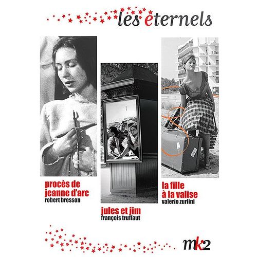 Coffret Éternels - 3 - La Fille À La Valise + Le Procès De Jeanne D'arc + Jules Et Jim - Pack