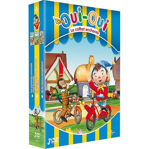 Oui-Oui - Le Coffret Enchanté - La Grande Parade Des Jouets + La Lune Magique + N'abandonne Jamais - Pack