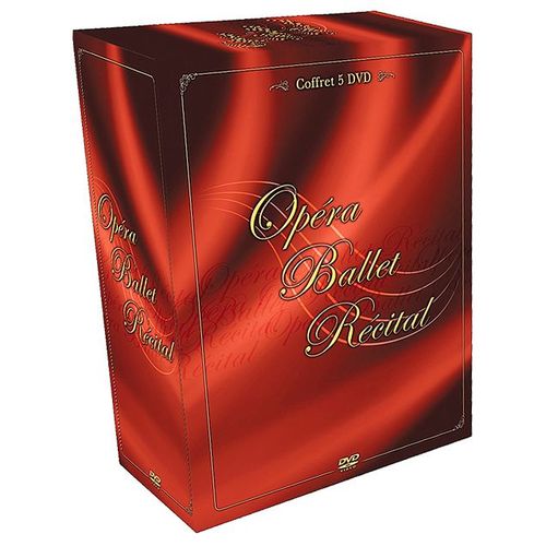 Coffret Opéra - Ballet - Récital (5 Dvd) - Pack