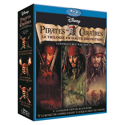 Pirates Des Caraïbes - La Trilogie - Blu-Ray