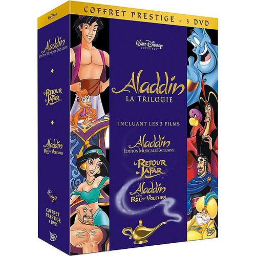 Aladdin Trilogie - Aladdin + Le Retour De Jafar + Aladdin Et Le Roi Des Voleurs - Pack