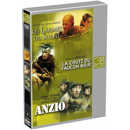 Flix Box - 1 - Les Larmes Du Soleil + La Chute Du Faucon Noir + Anzio