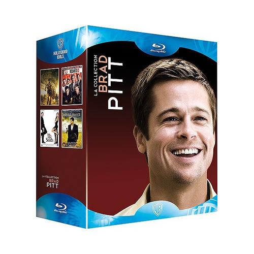 La Collection Brad Pitt : Troie + L'assassinat De Jesse James Par Le Lâche Robert Ford + Mr. & Mrs. Smith + Ocean's 13 - Pack - Blu-Ray