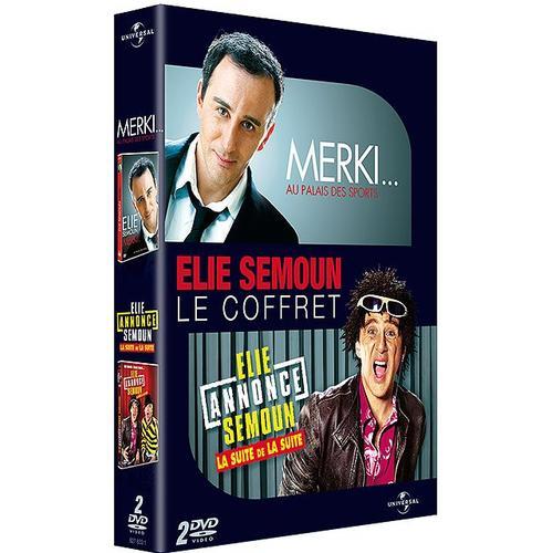 Élie Semoun - Coffret - Élie (Annonce) Semoun, La Suite De La Suite + Merki...