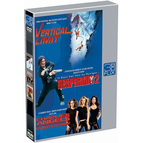 Flix Box - 13 - Vertical Limit + Desperado 2 - Il Était Une Fois Au Mexique + Charlie's Angels : Les Anges Se Déchaînent