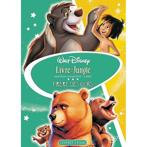 Le Livre De La Jungle + Frère Des Ours - Pack