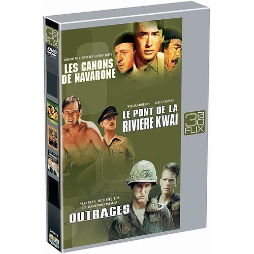 Flix Box - 10 - Les Canons De Navarone + Le Pont De La Rivière Kwai + Outrages