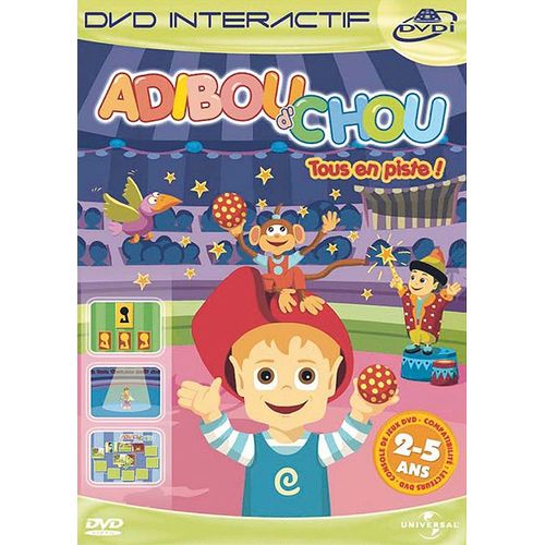 Adiboud'chou - Tous En Piste ! - Dvd Interactif