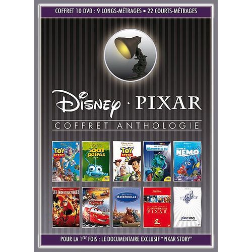 Coffret Collection Pixar - 10 Dvd