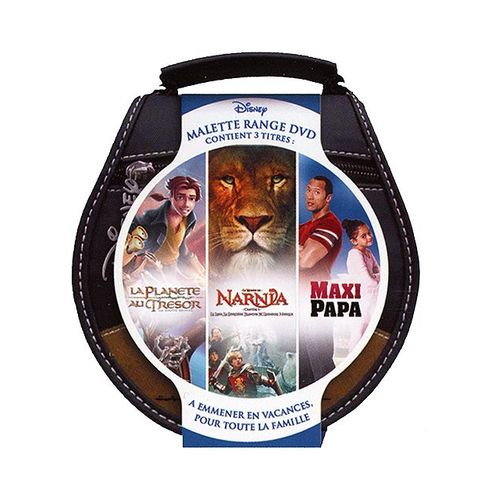 La Planète Au Trésor + Le Monde De Narnia 1 + Maxi Papa - Malette Range Dvd