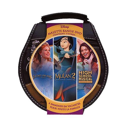 Il Était Une Fois + Mulan 2 + High School Musical - Malette Range Dvd