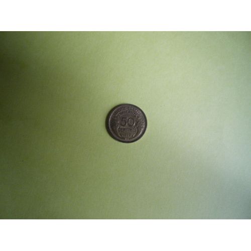 France 50 Centimes Morlon 1939