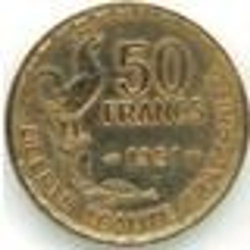 Pièce De  50 Francs De 1951.Tbe.