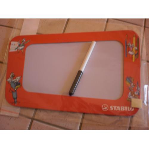 Ardoise Effacable Stabilo - Longueur 31 Cm X 21 Cm