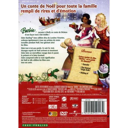 Barbie et la Magie de Noël Poupée avec DVD NEUVE 2008 Mattel