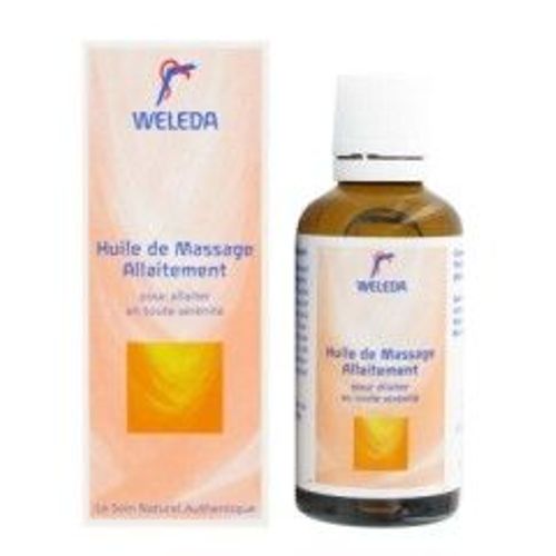 Huile De Massage Allaitement Weleda (Flacon : 50) 