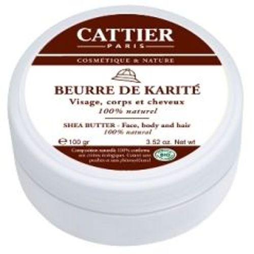 Beurre De Karité Bio De Cattier (Flacon : 100 G) 