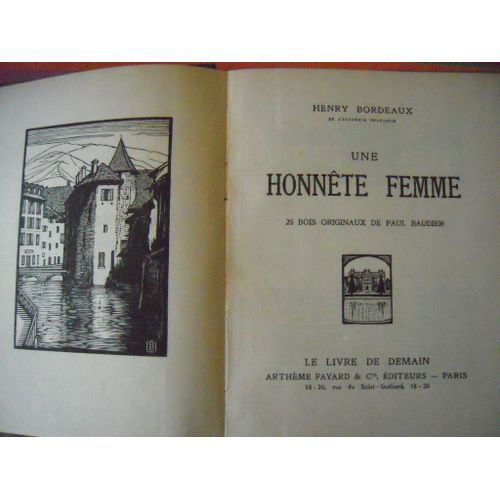 Une Honnete Femme
