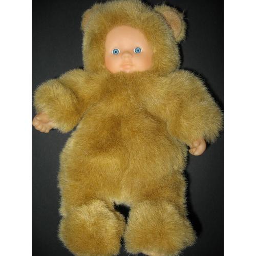 Doudou Peluche Poupee Bebe Déguisé En Ours - Simba - 22 Cm