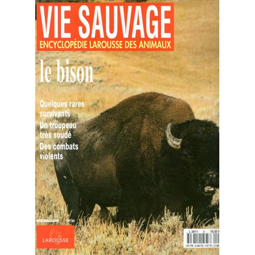 Vie Sauvage  N° 30 : Le Bison