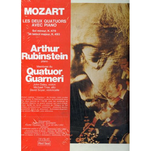 Mozart Les Deux Quatuors Avec Piano