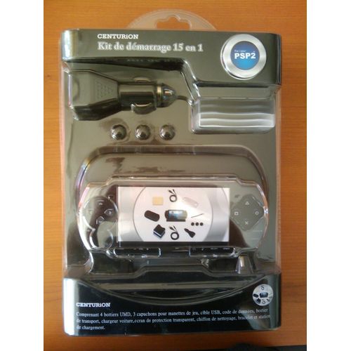 Kit De Démarrage 15 En 1 Centurion Pour Psp 2000