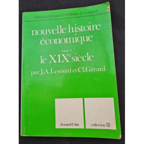 Nouvelle Histoire Economique T01