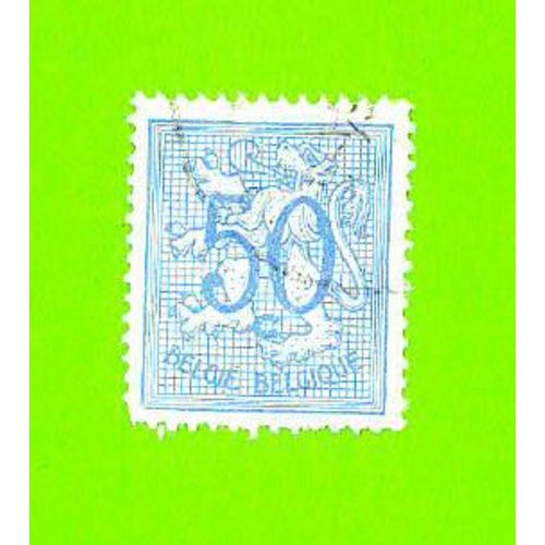 Timbre Oblitéré Used Mint Stamp Selo Carimbado Lion Belgie Belgique 50