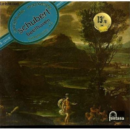 Disque Vinyle 33t Symphonie Inachevee / Symphonie N°8