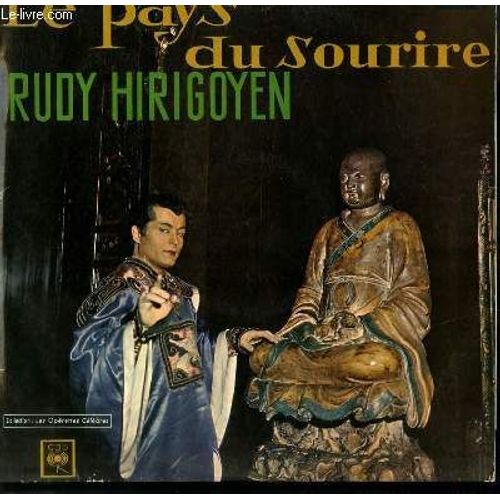 Disque Vinyle 33t Le Pays Du Sourire. Operette En 3 Actes De Franz Lehar