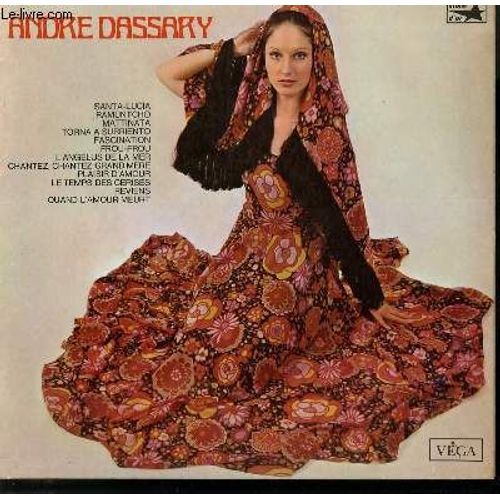 Disque Vinyle 33t Santa Lucia / Ramuntcho / Mattinata / Fascination / L'angelus De La Mer / Plair D'amour / Le Temps Des Cerises / Reveins / Quand L'amour Meurt