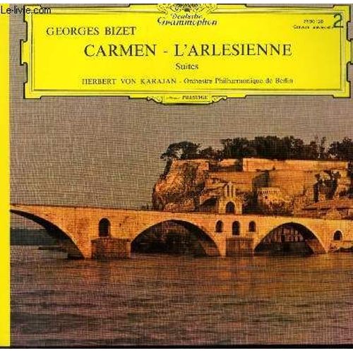Disque Vinyle 33t Carmen / L'arlesienne / Suites