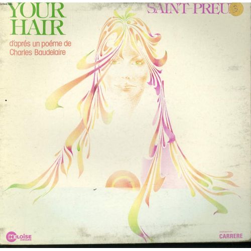 Disque Vinyle 33t Your Hair D'apres Un Poeme De Charles Baudelaire / Le Piano Sous La Mer / Le Reve / Impression / Divertissement