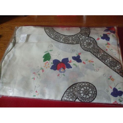 Nappe Écru Imprimée