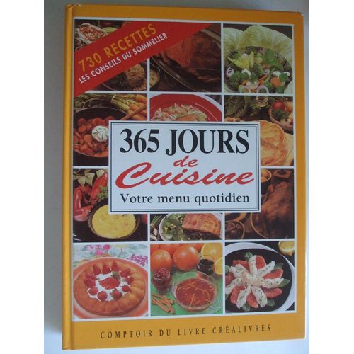 365 Jours De Cuisine - Votre Menu Quotidien