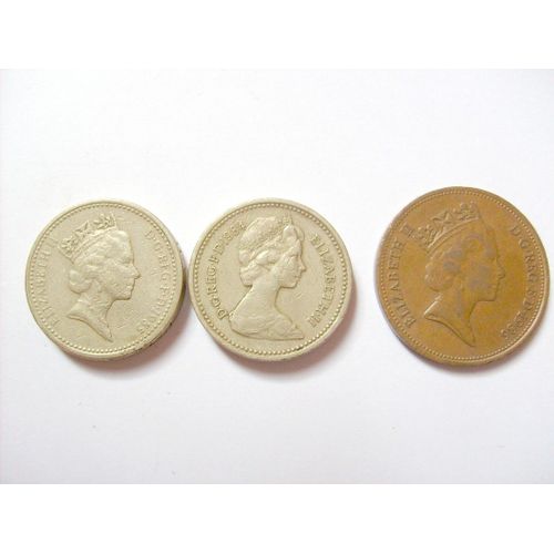 Lot De Pièces Royaunes Unis Des Année 80