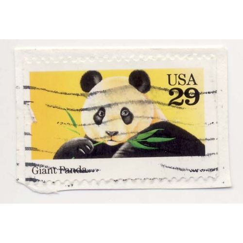 Timbre U S A, Wildlife Conservation, Giant Panda 29 Cents Oblitérés