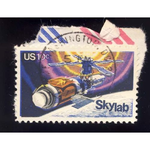 Timbre U S A, Skylab, 10 Cents Oblitéré