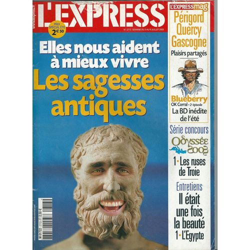 L Express N° 2713 : Les Sagesses Antiques