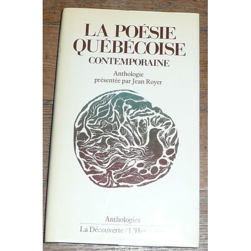 La Poésie Québécoise Contemporaine