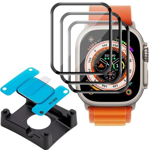 3x Film Protection Pour Apple Watch Ultra 2, Apple Watch Ultra 49mm, Tpu Souple Flexible Anti-Rayures Transparent - E.F.Connection