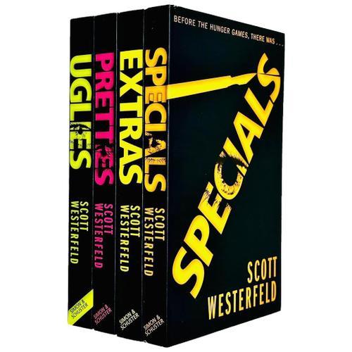 Uglies Series 4 Books Collection Set By Scott Westerfeld (Extras, Pretties, Specials & Uglies)