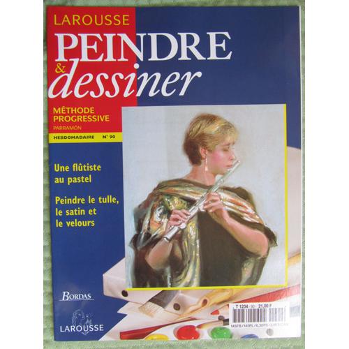 Peindre Et Dessiner  N° 90 : Une Flûtiste Au Pastel