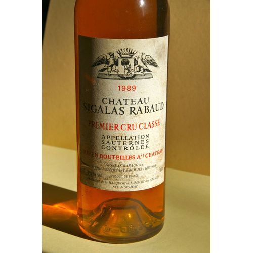 Chateau Sigalas Rabaud 1989