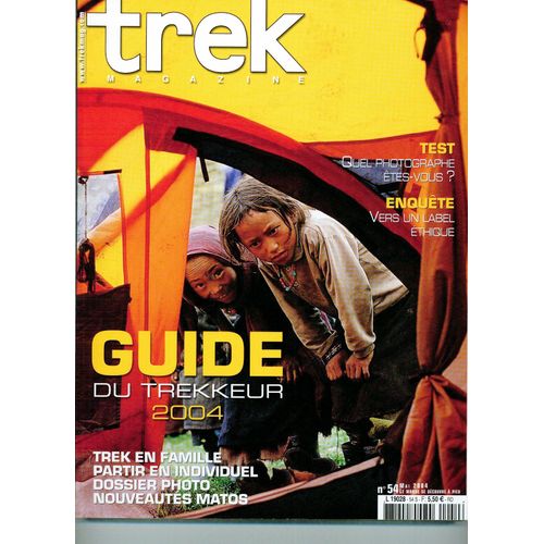 Trek Magazine N° 54 : Guide Du Trekkeur 2004