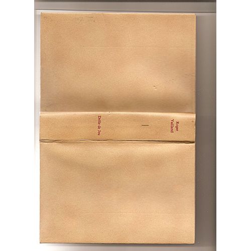Drôle De Jeu. Précédé De Profil Gauche De Roger Vailland Par Claude Roy.